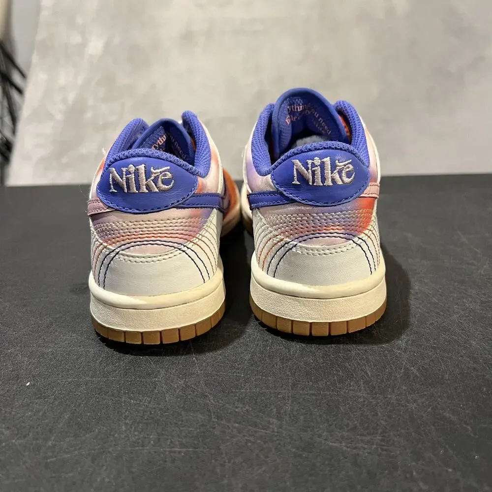 Nike Dunk Low Shoes Youth Size 4Y Orange Purple Everything You Need FN0600-801